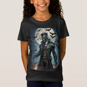 T-Shirt Monstre de Frankenstein Steampunk Halloween