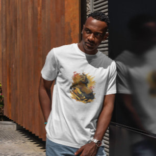 T-shirt Monstre de la licorne zombie