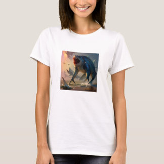 T-shirt "Monstre de la mer" par Juan Cabana 2024 NOUVEAU