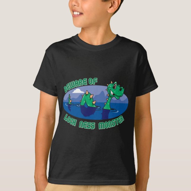 T-shirt Monstre de Loch Ness (Devant)