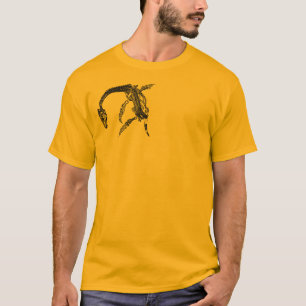 T-shirt Monstre de Loch Ness/T-shirt fossile de Plesiosaur