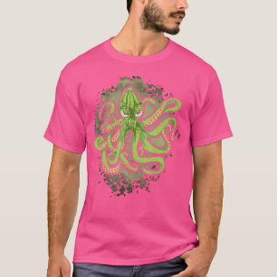 T-shirt Monstre de mer Océan Animal Kraken Plongée sous-ma