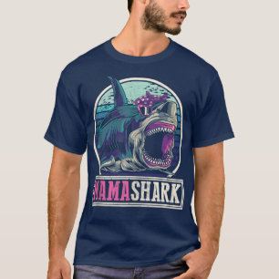 T-shirt Monstre de mer Rétro Mommy Cadeau Baleine Animal F