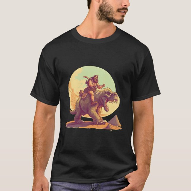 T-shirt Monstre de nianderthaler (Devant)