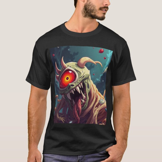 T-shirt Monstre de Spaghetti (Devant)