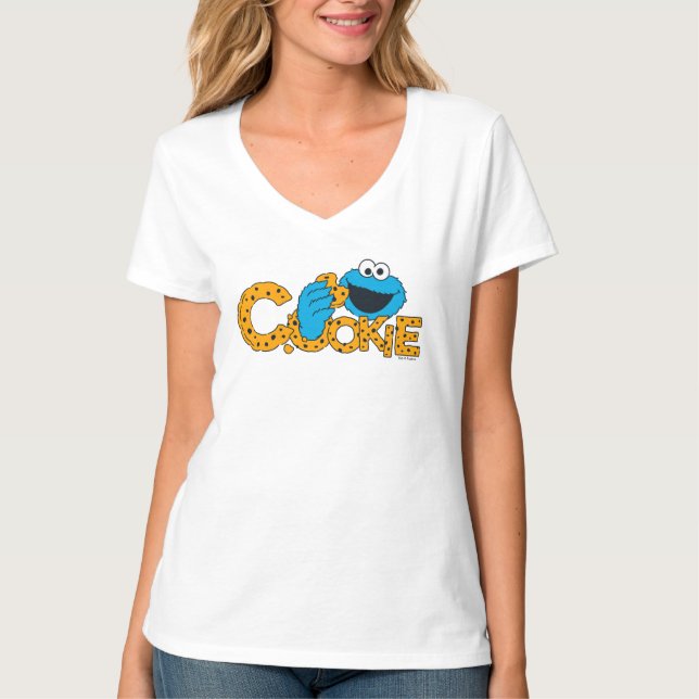 T-shirt Monstre des cookies | Cookie ! (Devant)