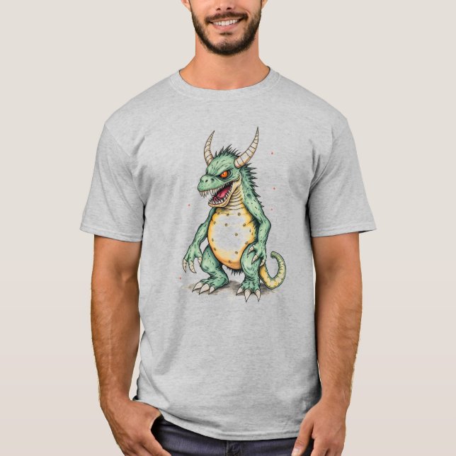 T-shirt Monstre d'horreur (Devant)