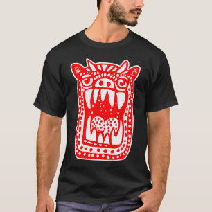 T-shirt Monstre d'horreur - Rouge