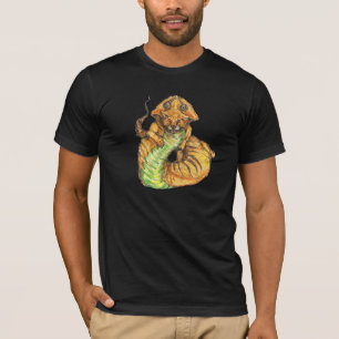 T-shirt Monstre d'hybride de cobra et de mangouste