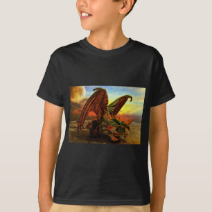 t-shirt monstre dragon