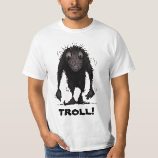 T-shirt Monstre drôle Troll