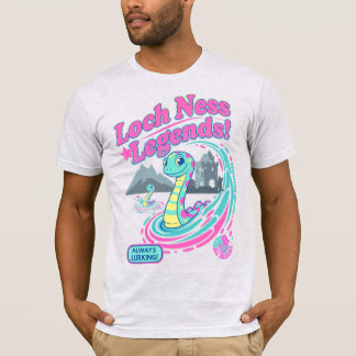 T-shirt Monstre du Loch Ness en Écosse Nessie toujours à l