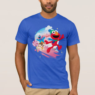 T-shirt Monstre Elmo, Tango & Cookie   Meilleur Noël