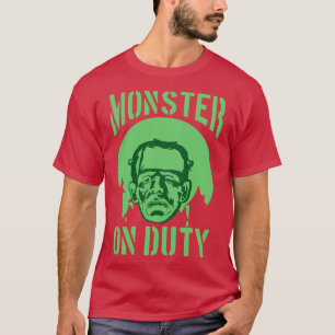 T-SHIRT MONSTRE EN SERVICE