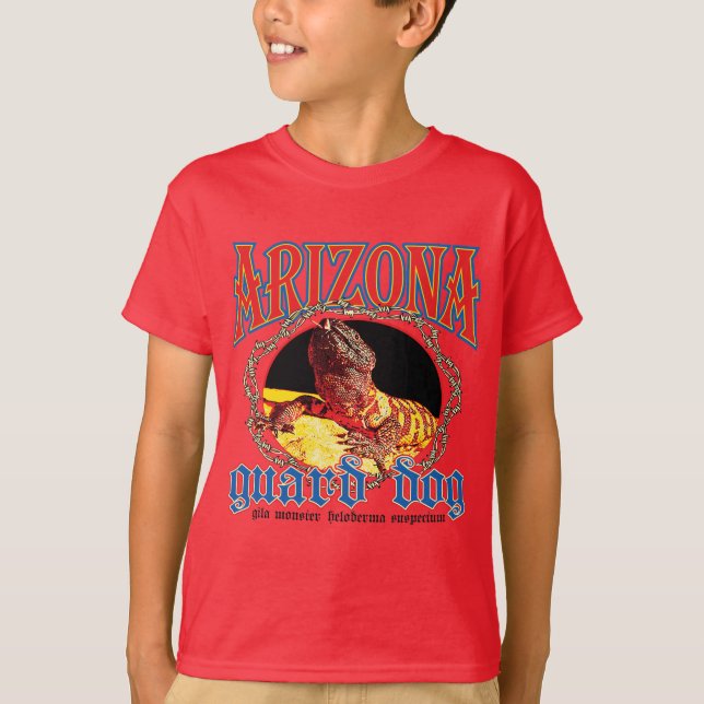 T-shirt Monstre Gila d'Arizona (Devant)