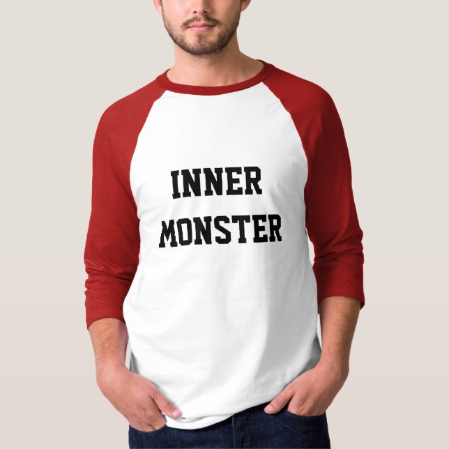 T-SHIRT MONSTRE INTÉRIEUR (Devant)