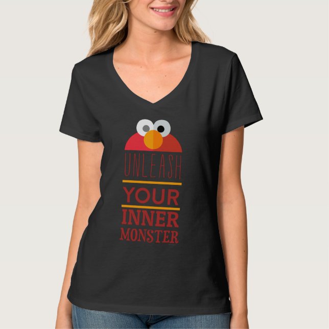 T-shirt Monstre intérieur Elmo (Devant)