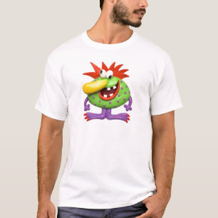 T-shirt Monstre jaune de nez