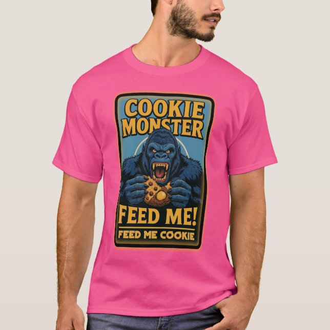 T-shirt Monstre King Kong Cookie (Devant)