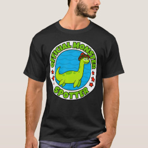 T-shirt Monstre Loch Ness pour enfants Emplacement officie