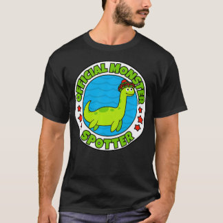 T-shirt Monstre Loch Ness pour enfants Emplacement officie