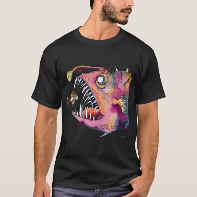 T-shirt Monstre marin (Devant)