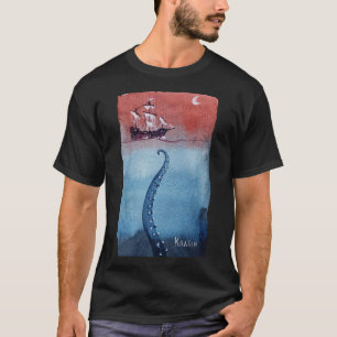 T-shirt Monstre marin légendaire de Kraken