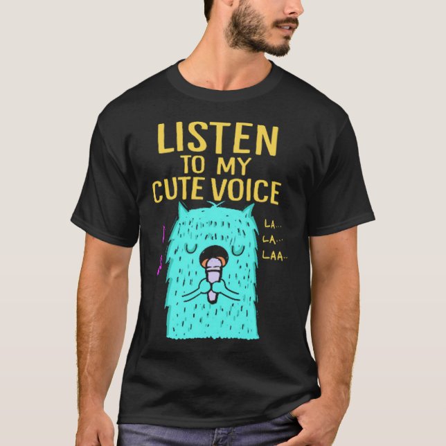 T-shirt Monstre mignon 3 (Devant)