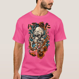 T-shirt Monstre Octopus Sushi