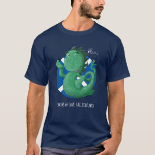 T-shirt Monstre petit de Loch Ness de Nessie