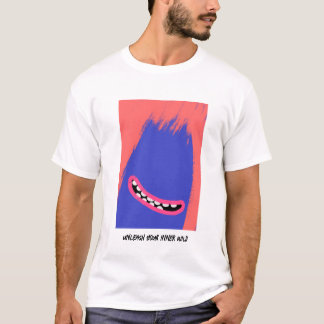 T-shirt Monstre Rouge Sticky