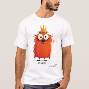 T-shirt Monstre sauvage Conception originale pour adulte