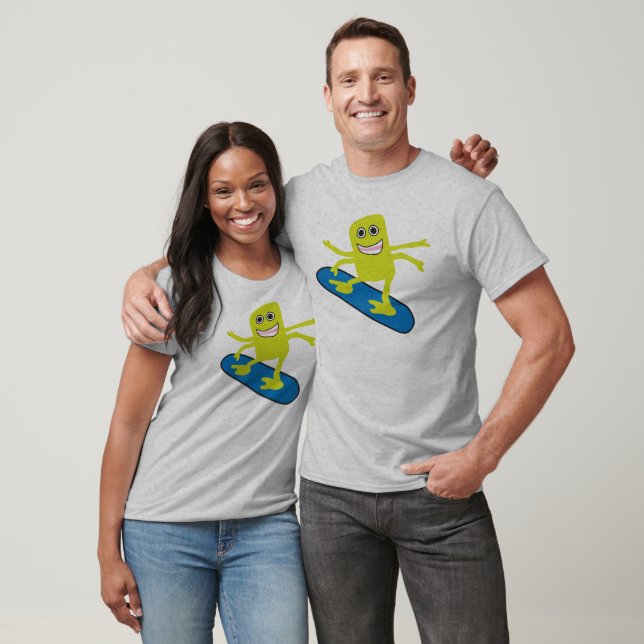 T-shirt Monstre Snowboard 4 Arm (Unisexe)