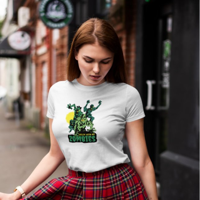T-shirt Monstre Zombie Halloween (Créateur téléchargé)