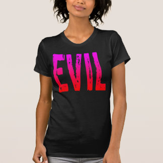 T-SHIRT MONSTRE ZOMBIE HORREUR ROSE ROUGE MALÉFIQUE