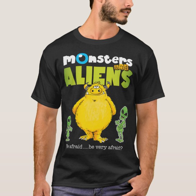 T-shirt Monstres Aliens V3 (Devant)