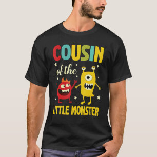T-shirt Monstres Dansant Ensemble Heureux Cousin Du Litt