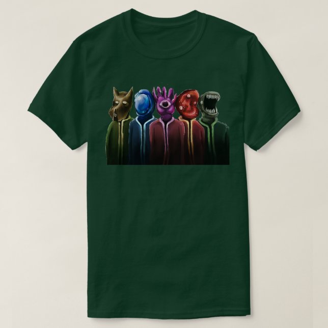 T-shirt Monstres de jeu Noita (Design devant)