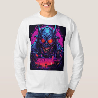 T-shirt Monstres d'Halloween effrayants