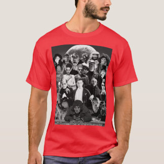 T-shirt Monstres d'horreur fille rétro rétro
