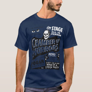 T-shirt Monstres Halloween vintage Chambre des horreurs Ho