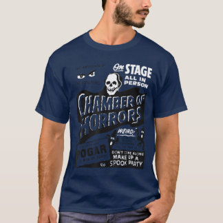 T-shirt Monstres Halloween vintage Chambre des horreurs Ho