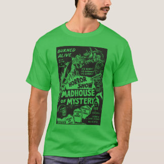 T-shirt Monstres Halloween Vintage Film d'Horreur Slasher