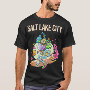 T-shirt Monstres heureux - Salt Lake City
