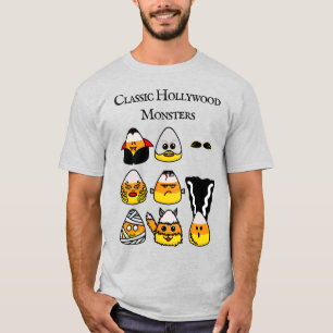 T-shirt Monstres Hollywoodiens classique Corne à bonbons