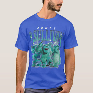 T-shirt Monstres Inc James P Sullivan rétro