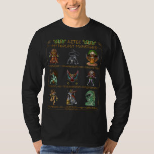 T-shirt Monstres mythologiques aztèques