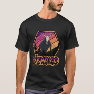 T-shirt Monstres Surnaturels De L'Amérique - Hexagon Crâne