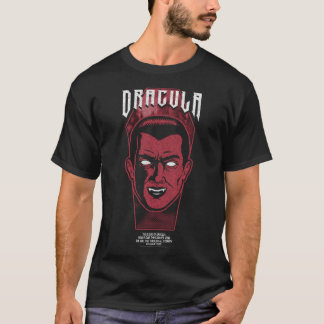 T-shirt Monstres Universels Série d'artistes Dracula Rétro