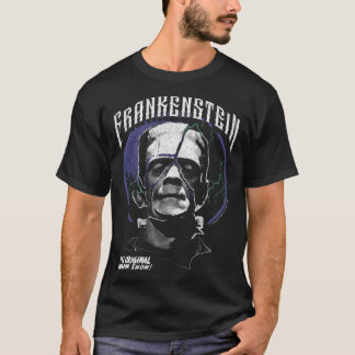 T-shirt Monstres Universels Série d'artistes Frankenstein